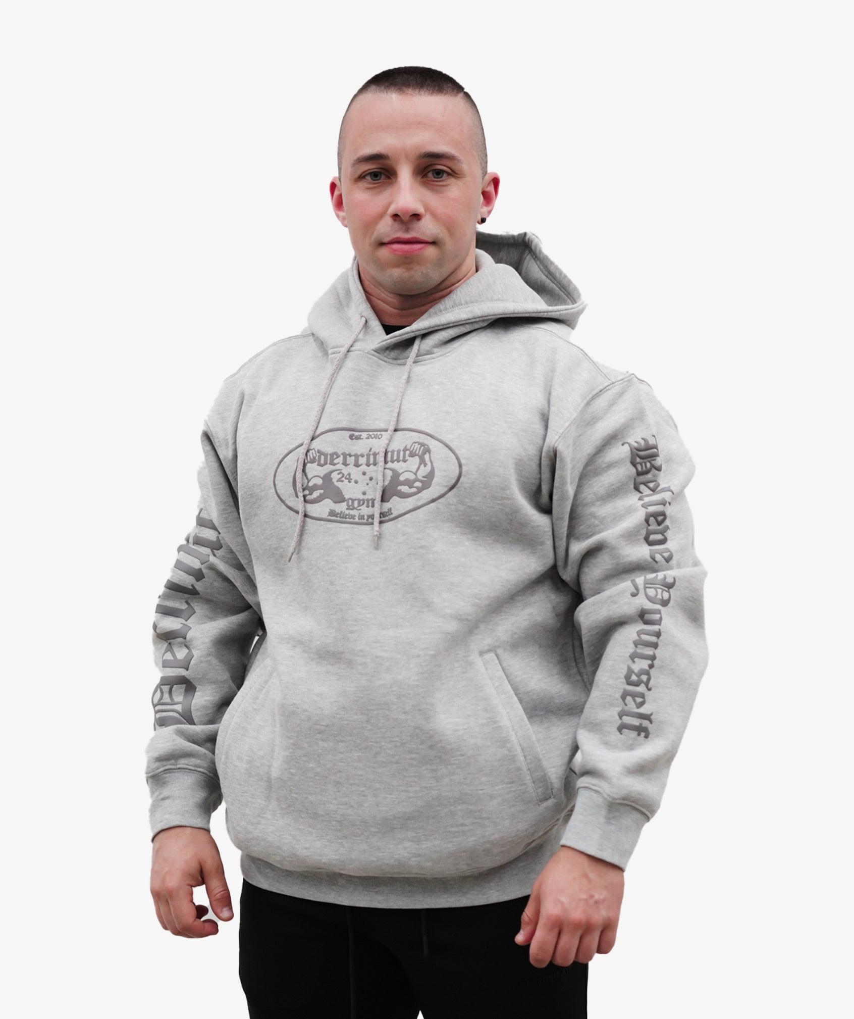 DERRIMUT VINTAGE HOODIE - GREY – Derrimut247 Store